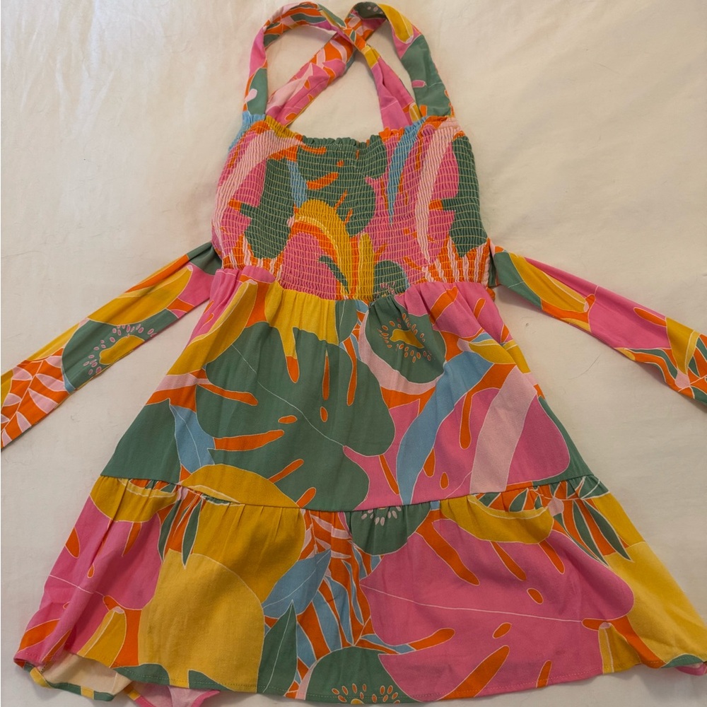 Show Me Your MuMu Multicolor Tropical Dress